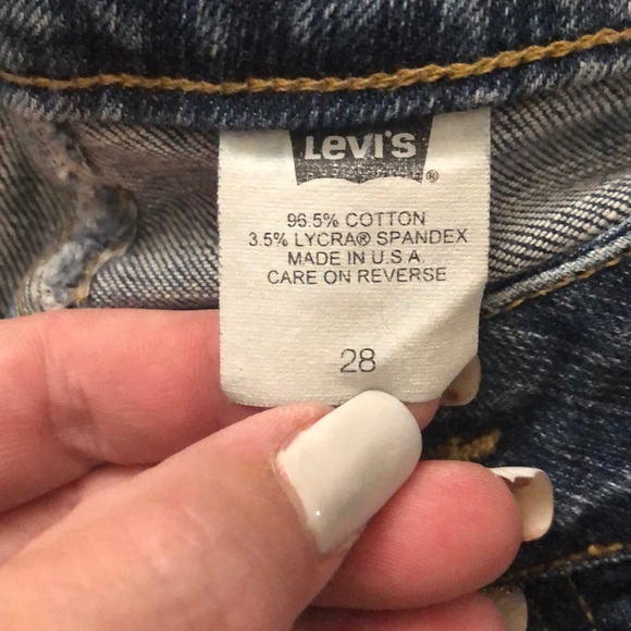 Levi’s Red Tab Jeans Boot Cut Sz 28 - Picture 3 of 5